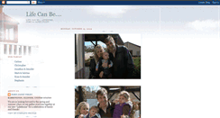 Desktop Screenshot of lifecanbe.blogspot.com
