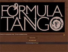 Tablet Screenshot of formulatango.blogspot.com