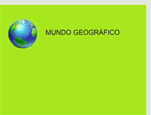 Tablet Screenshot of mundogeograficord.blogspot.com