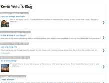 Tablet Screenshot of kevinwelch.blogspot.com