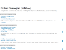 Tablet Screenshot of coskunc.blogspot.com