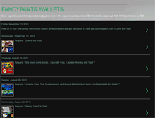 Tablet Screenshot of fancypantswallets.blogspot.com