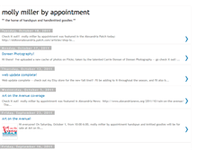 Tablet Screenshot of mollymillerbyappointment.blogspot.com