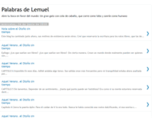 Tablet Screenshot of palabrasdelemuel.blogspot.com