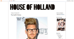 Desktop Screenshot of house-of-holland.blogspot.com