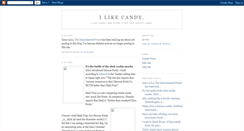 Desktop Screenshot of candyluv.blogspot.com