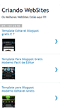 Mobile Screenshot of criando-websites.blogspot.com
