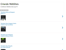 Tablet Screenshot of criando-websites.blogspot.com