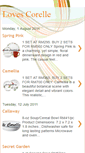 Mobile Screenshot of corellelovers.blogspot.com