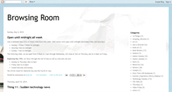 Desktop Screenshot of browsingroom.blogspot.com