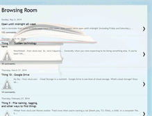 Tablet Screenshot of browsingroom.blogspot.com