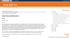 Desktop Screenshot of anti-sep-tic.blogspot.com