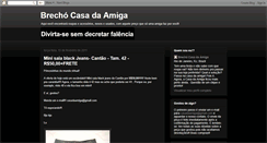 Desktop Screenshot of brechocasadaamiga.blogspot.com