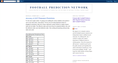 Desktop Screenshot of footballpredictionnetwork.blogspot.com