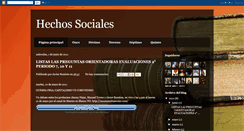 Desktop Screenshot of hechossocialesliceocolombia.blogspot.com