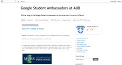 Desktop Screenshot of gsa-aub.blogspot.com