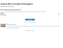 Tablet Screenshot of andreabemcasados.blogspot.com