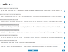 Tablet Screenshot of craziieness.blogspot.com