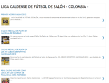 Tablet Screenshot of lifutsalcaldas.blogspot.com