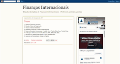 Desktop Screenshot of financasinternacionais.blogspot.com