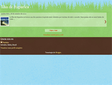 Tablet Screenshot of ilhadeitaparicabahia.blogspot.com