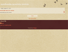 Tablet Screenshot of newhonda-newcivic-review.blogspot.com
