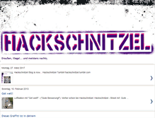 Tablet Screenshot of hackschnitzelblog.blogspot.com