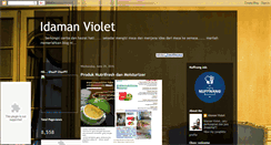 Desktop Screenshot of idamanviolet.blogspot.com