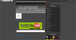 Desktop Screenshot of osupergames.blogspot.com