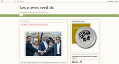 Desktop Screenshot of lesmevesveritats.blogspot.com