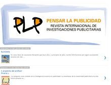 Tablet Screenshot of pensarlapublicidad.blogspot.com