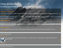 Tablet Screenshot of crucedemiradas-letrada.blogspot.com