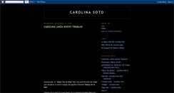 Desktop Screenshot of carolinasoto.blogspot.com