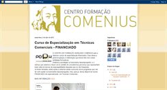 Desktop Screenshot of centrodeformacaocomenius.blogspot.com