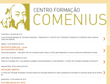 Tablet Screenshot of centrodeformacaocomenius.blogspot.com