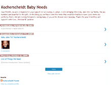 Tablet Screenshot of adoptionbabyneeds.blogspot.com