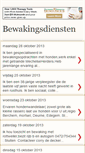 Mobile Screenshot of bewakingsdiensten.blogspot.com