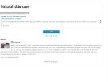 Tablet Screenshot of naturalmoisturizer.blogspot.com