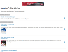 Tablet Screenshot of movies-collectibles.blogspot.com