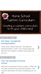 Mobile Screenshot of homeschoolcustomcurriculum.blogspot.com