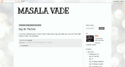 Desktop Screenshot of masalavade.blogspot.com