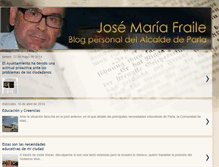 Tablet Screenshot of josemariafraile.blogspot.com