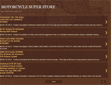 Tablet Screenshot of motorcyclesuperstore.blogspot.com