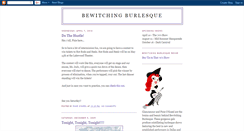 Desktop Screenshot of bewitchingburlesque.blogspot.com