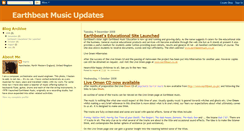 Desktop Screenshot of meisha-earthbeatmusicnews.blogspot.com