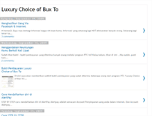 Tablet Screenshot of luxurychoiceofbuxto.blogspot.com