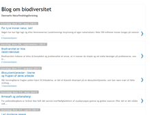 Tablet Screenshot of biodiversitet-dn.blogspot.com