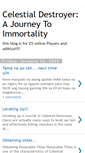 Mobile Screenshot of celestialdestroyerxianger.blogspot.com