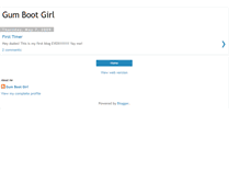 Tablet Screenshot of gum-boot-girl.blogspot.com