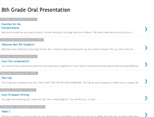 Tablet Screenshot of 8gradeoralpresentation.blogspot.com